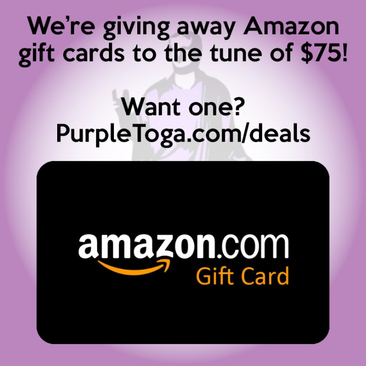 Purple Toga Giveaway